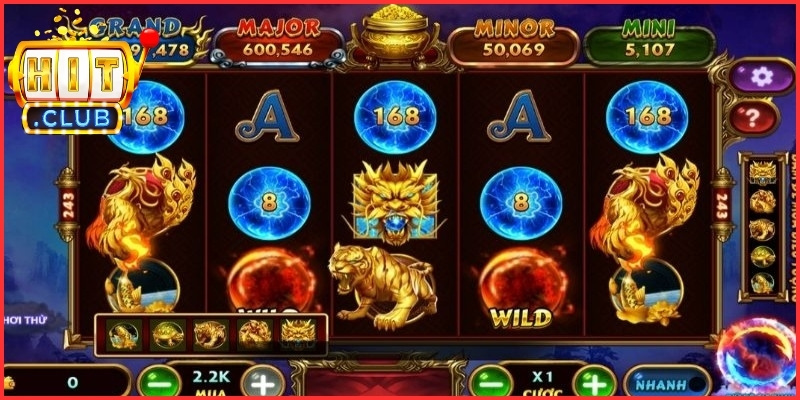 Giới thiệu tổng quan về game Kho Báu Tứ Linh Hitclub cho người chơi 