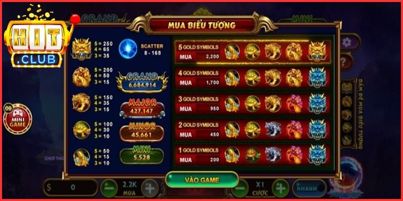 Phần thưởng khi tham gia game vô cùng đa dạng và hấp dẫn 